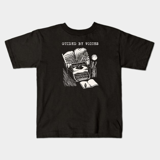 Guided By Voices Kids T-Shirt by bakuto docher